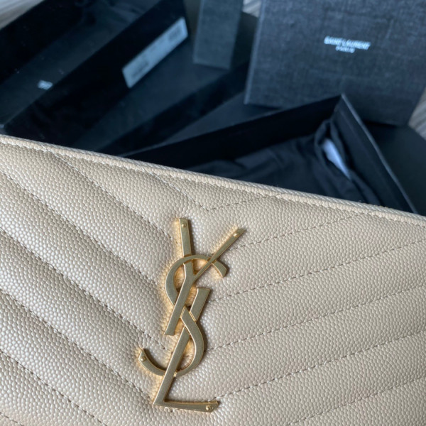Y*L monogram zippy wallet