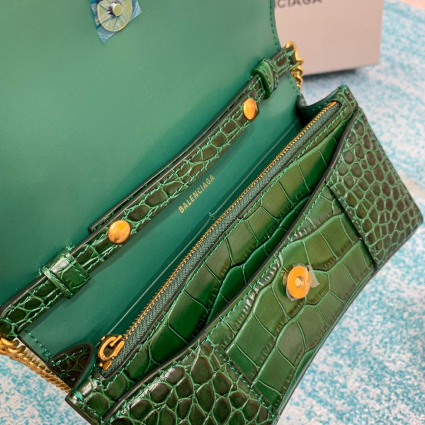 Ba*len*cia*ga hourglass chain bag