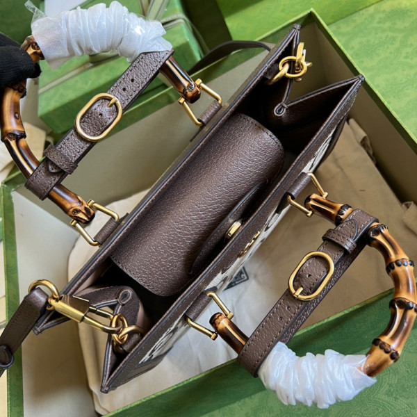 G*u*i diana small tote bag with jumbo gg