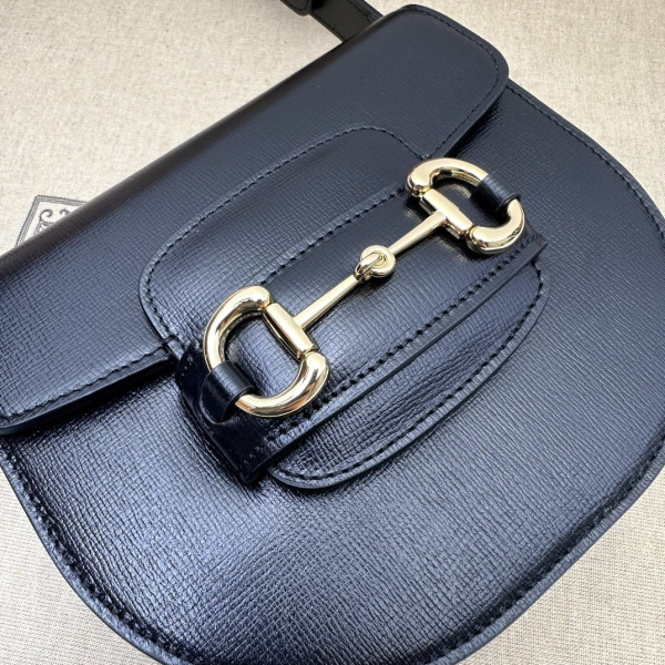 G*u*i horsebit 1955 mini rounded bag