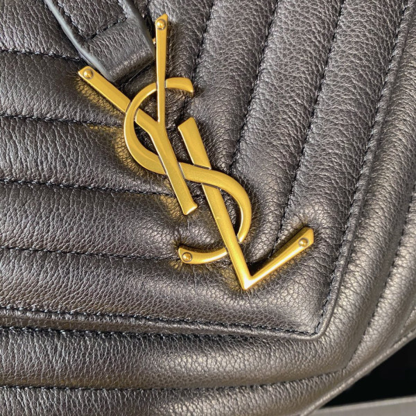 Y*L medium leather shoulder bag-24*17*6.5cm