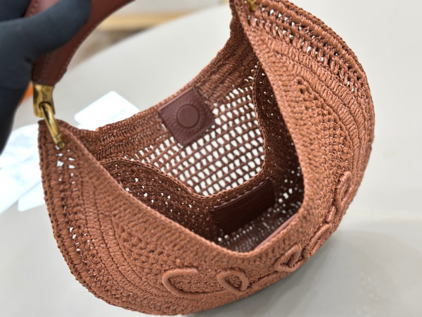 Chloe 25S summer banana hobo bag - 36*21.5*2cm